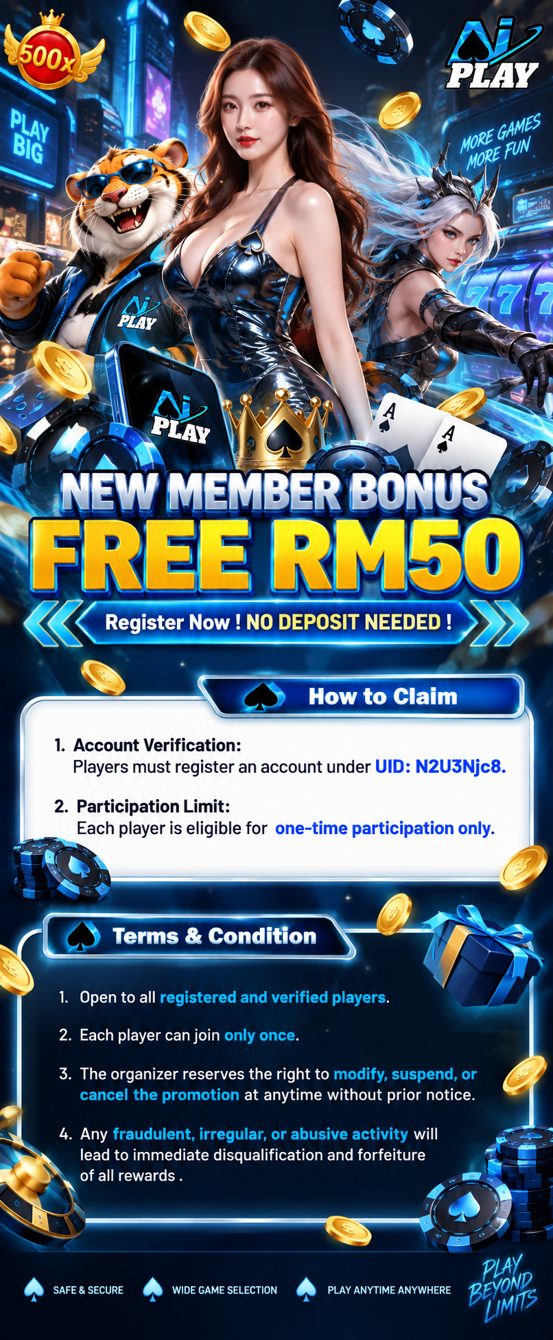 AiPLAY Daily Free Gift Codes Selected games